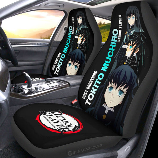 Tokitou Muichirou Car Seat Covers Custom Demon Slayer Anime - Gearcarcover - 2