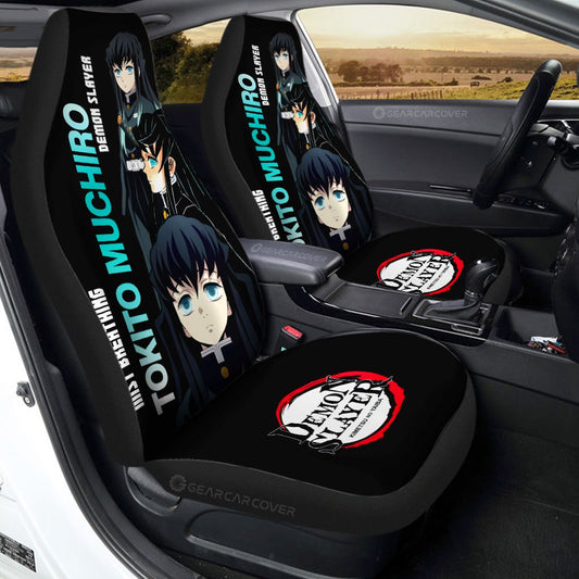 Tokitou Muichirou Car Seat Covers Custom Demon Slayer Anime - Gearcarcover - 1