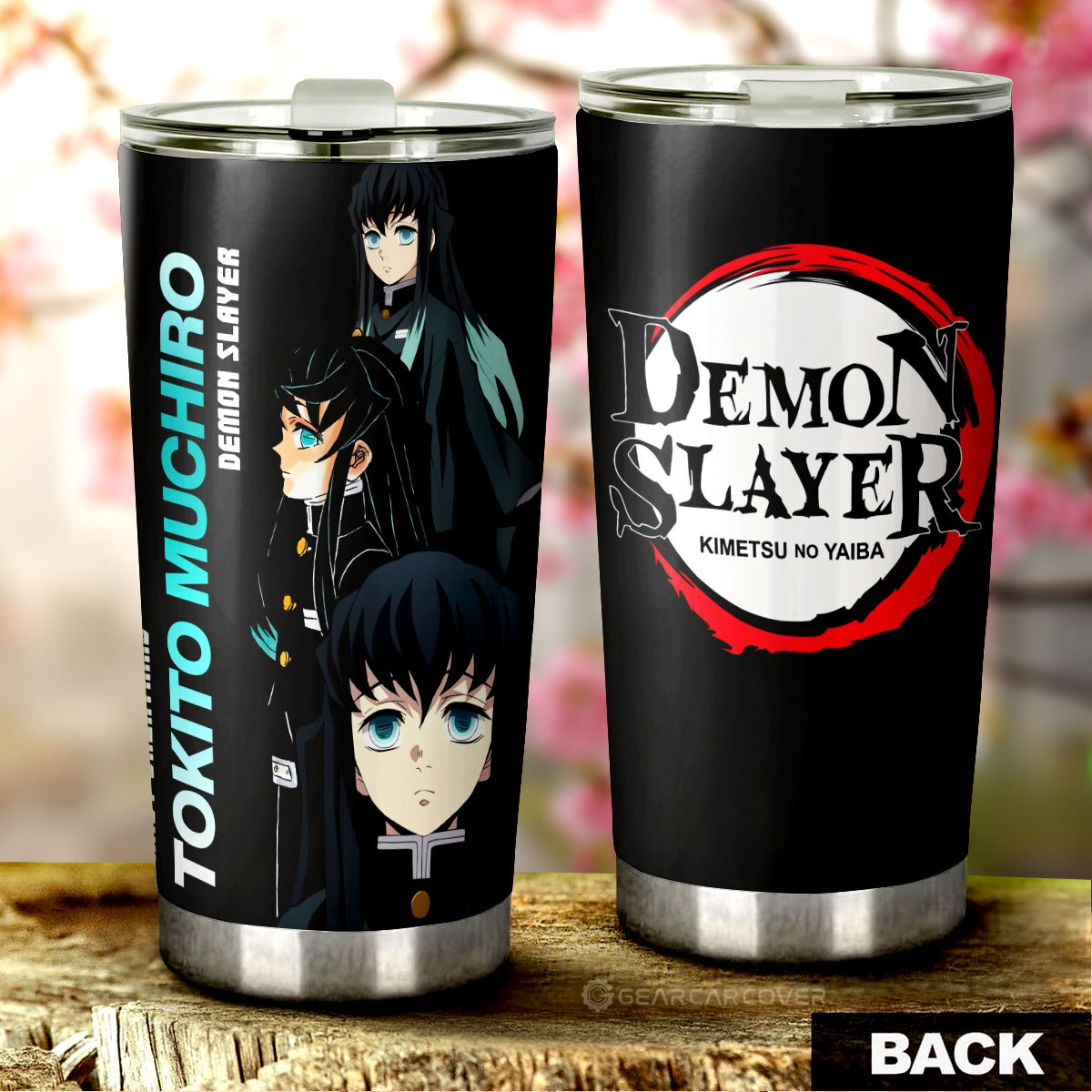 Tokitou Muichirou Tumbler Cup Custom Demon Slayer Anime - Gearcarcover - 3