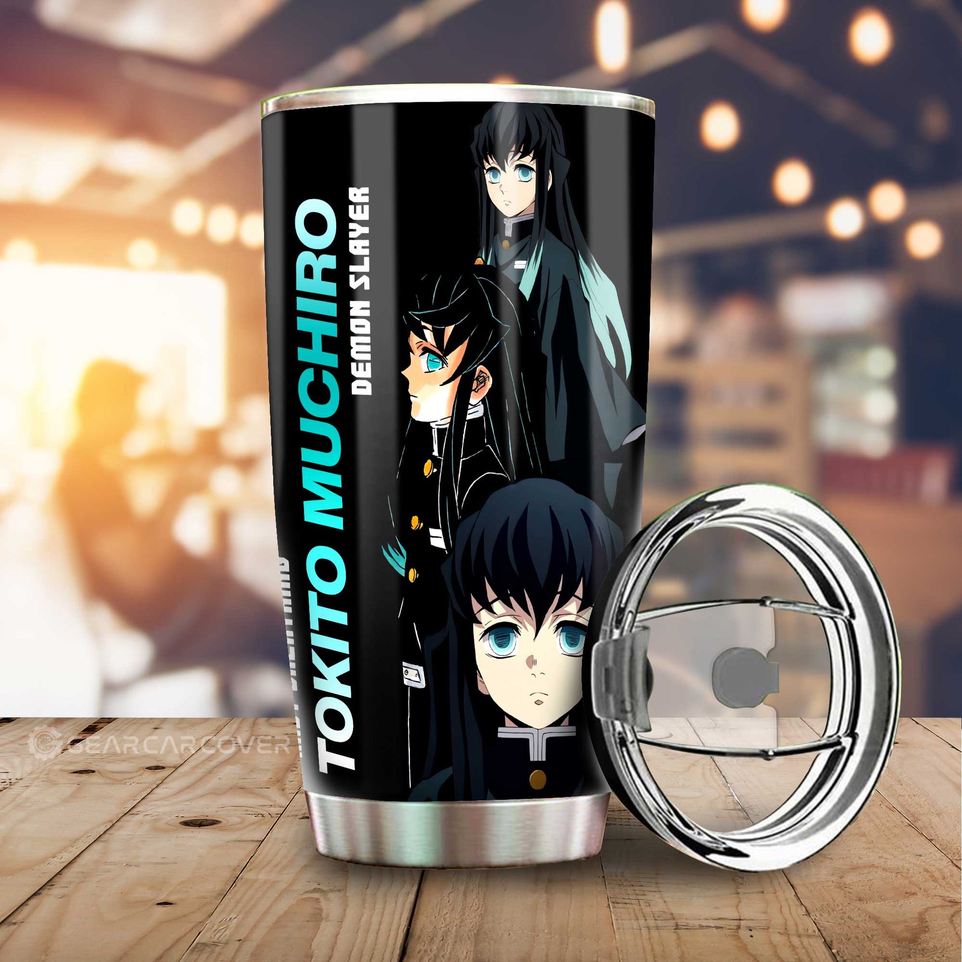 Tokitou Muichirou Tumbler Cup Custom Demon Slayer Anime - Gearcarcover - 1