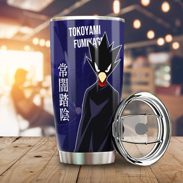 Tokoyami Fumikage Tumbler Cup Custom My Hero Academia Car Accessories For Anime Fans - Gearcarcover - 1