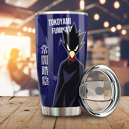 Tokoyami Fumikage Tumbler Cup Custom My Hero Academia Car Accessories For Anime Fans - Gearcarcover - 1