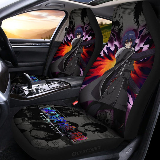 Tokyo Ghoul Ayato Kirishima Car Seat Covers Custom Anime Car Interior Accessories - Gearcarcover - 2