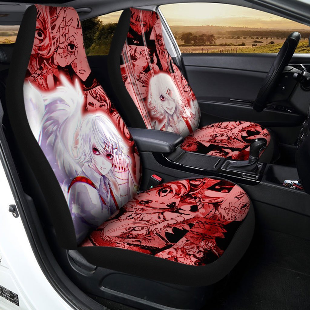 Tokyo Ghoul Juuzou Suzuya Car Seat Covers Custom Anime Car Accessories - Gearcarcover - 2
