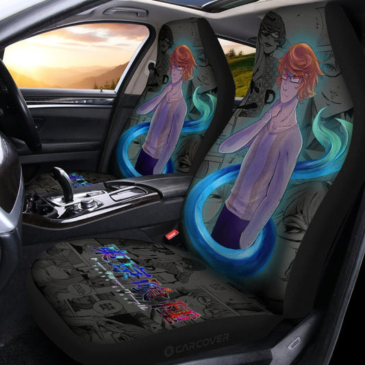Tokyo Ghoul Nishio Nishiki Car Seat Covers Custom Anime Car Interior Accessories - Gearcarcover - 2