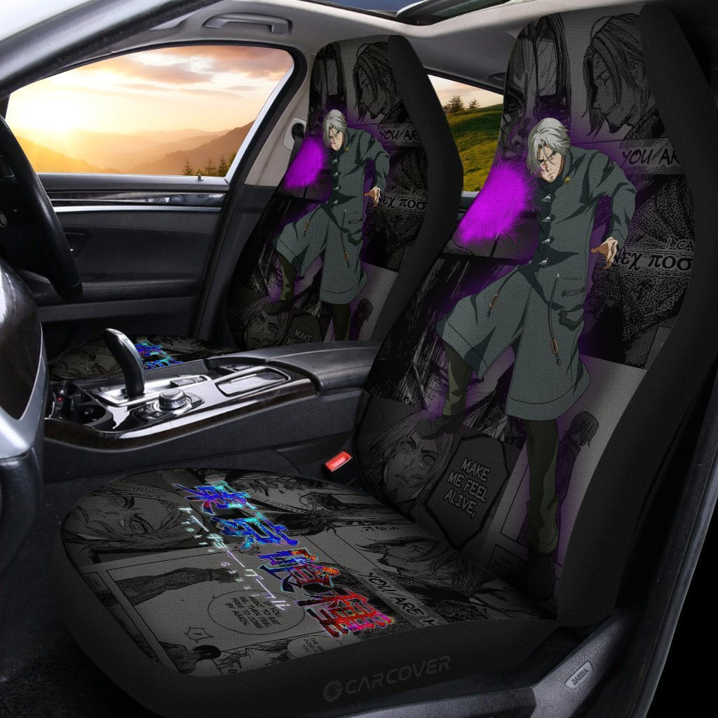 Tokyo Ghoul Renji Yomo Car Seat Covers Custom Anime Car Interior Accessories - Gearcarcover - 2