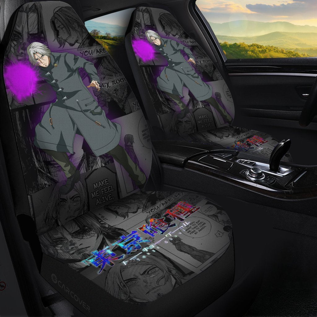 Tokyo Ghoul Renji Yomo Car Seat Covers Custom Anime Car Interior Accessories - Gearcarcover - 1