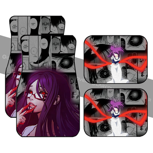 Tokyo Ghoul Rize Kamishiro Car Floor Mats Custom Anime Car Interior Accessories - Gearcarcover - 1