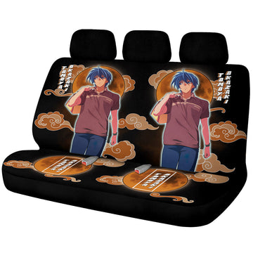 Tomoya Okazaki Car Back Seat Covers Custom Clannad Anime Car Accessories - Gearcarcover - 1