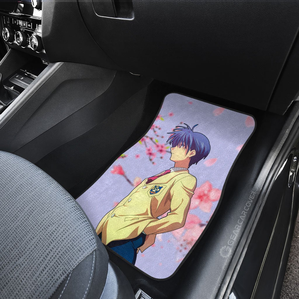 Tomoya Okazaki Car Floor Mats Custom Clannad Anime Car Accessories - Gearcarcover - 4