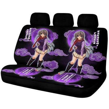 Tomoyo Sakagami Car Back Seat Covers Custom Clannad Anime Car Accessories - Gearcarcover - 1