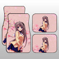 Tomoyo Sakagami Car Floor Mats Custom Clannad Anime Car Accessories - Gearcarcover - 1