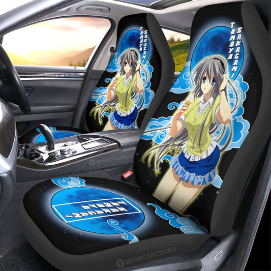 Tomoyo Sakagami Car Seat Covers Custom Clannad Anime Car Accessories - Gearcarcover - 2