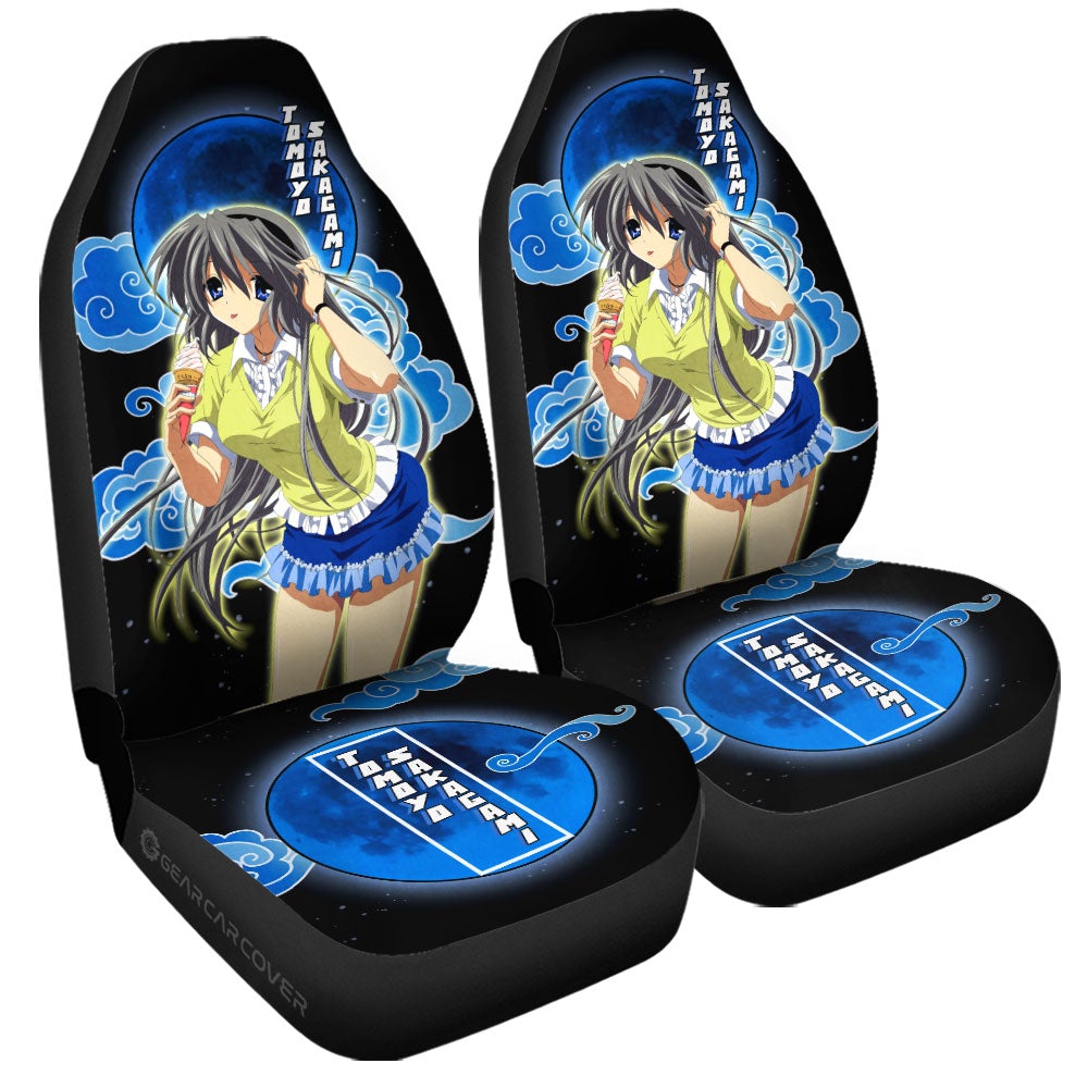 Tomoyo Sakagami Car Seat Covers Custom Clannad Anime Car Accessories - Gearcarcover - 3