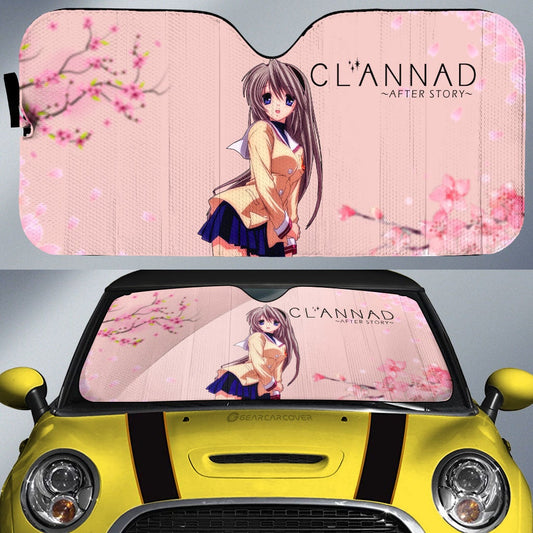 Tomoyo Sakagami Car Sunshade Custom Clannad Anime Car Accessories - Gearcarcover - 1