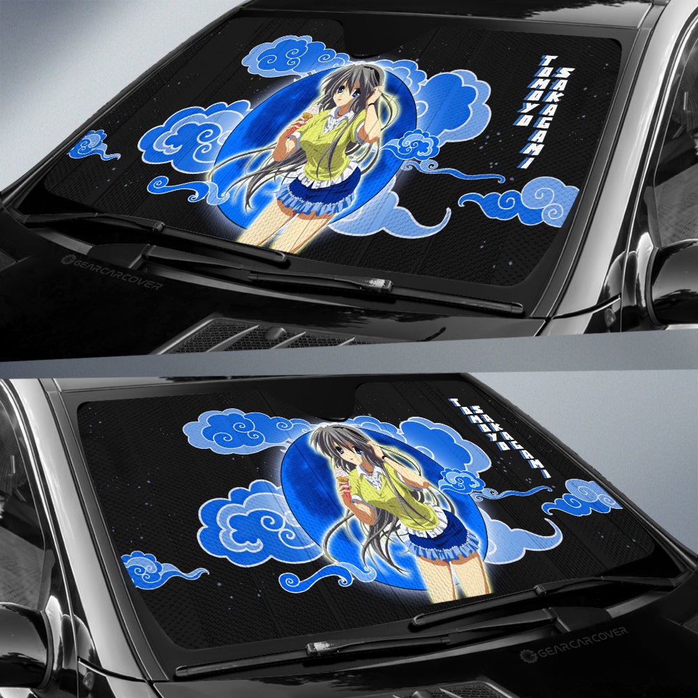 Tomoyo Sakagami Car Sunshade Custom Clannad Anime Car Accessories - Gearcarcover - 2