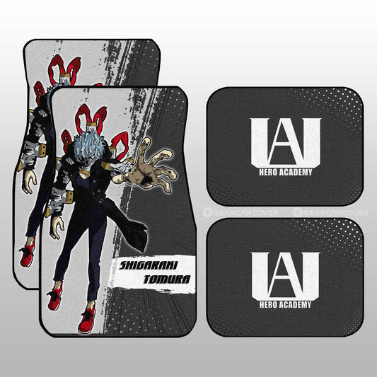 Tomura Shigaraki Car Floor Mats Custom For My Hero Academia Anime Fans - Gearcarcover - 1