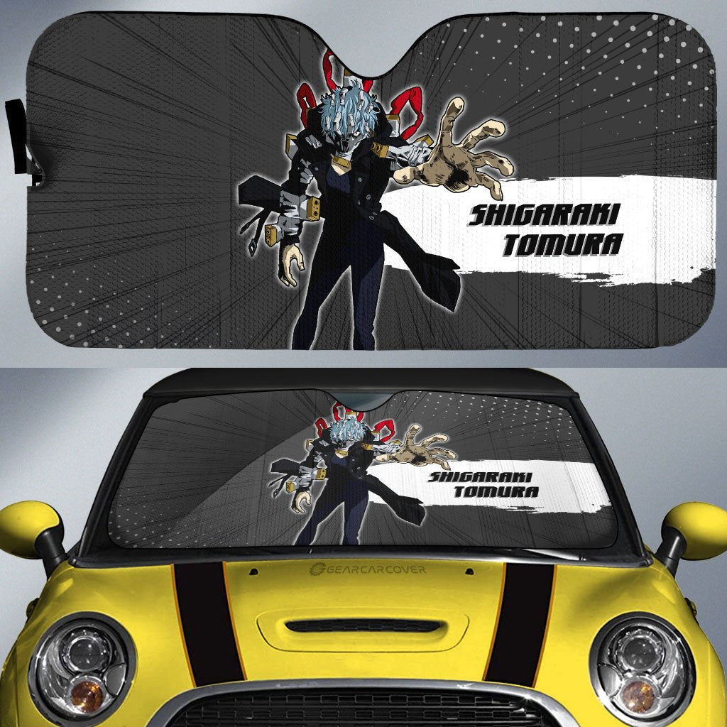 Tomura Shigaraki Car Sunshade Custom For My Hero Academia Anime Fans - Gearcarcover - 1