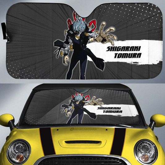 Tomura Shigaraki Car Sunshade Custom For My Hero Academia Anime Fans - Gearcarcover - 1