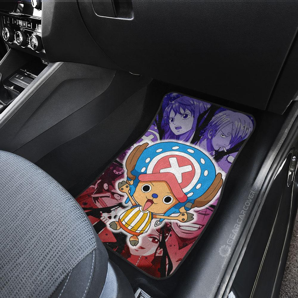 Tony Tony Chopper Car Floor Mats Custom One Piece Anime Car Accessories For Anime Fans - Gearcarcover - 4