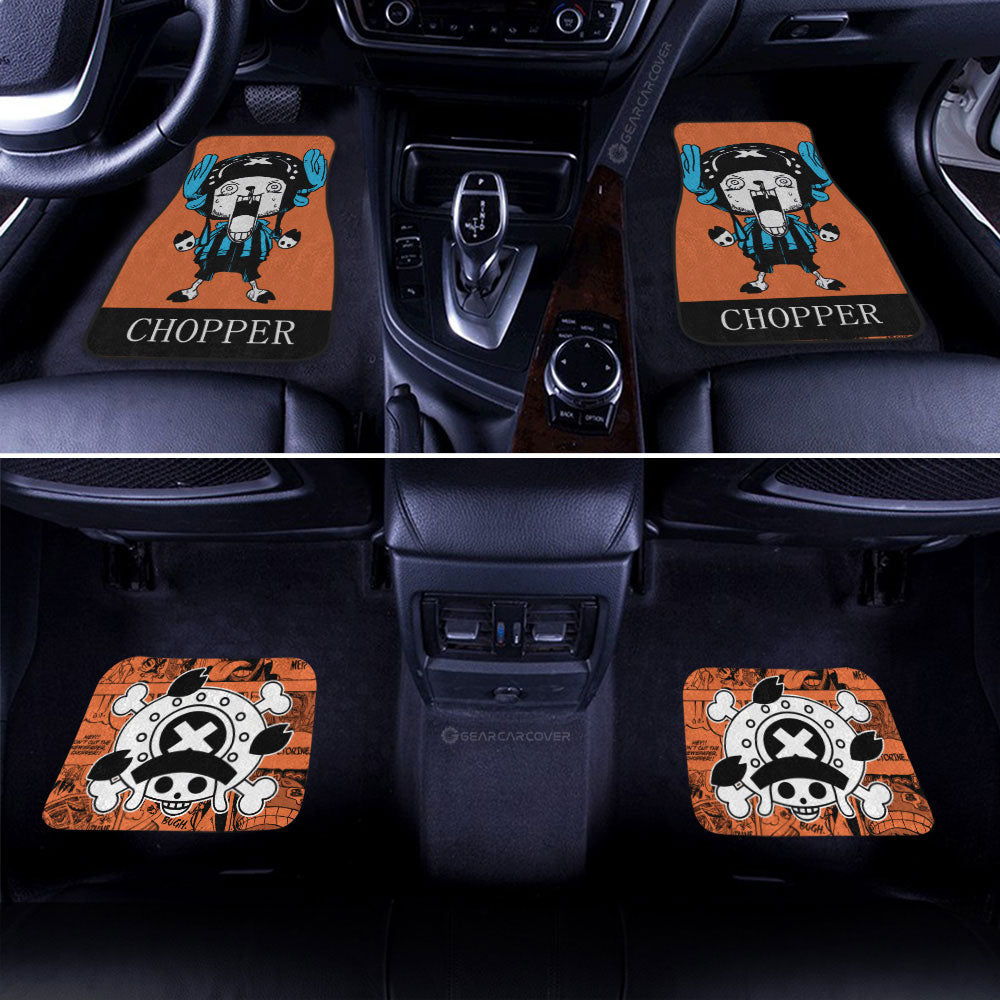 Tony Tony Chopper Car Floor Mats Custom One Piece Anime Car Accessories - Gearcarcover - 1