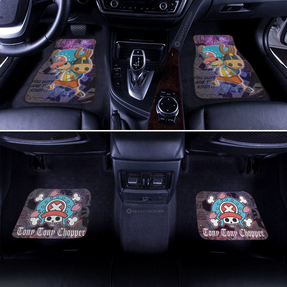 Tony Tony Chopper Car Floor Mats Custom One Piece Anime Car Accessories Manga Galaxy Style - Gearcarcover - 3