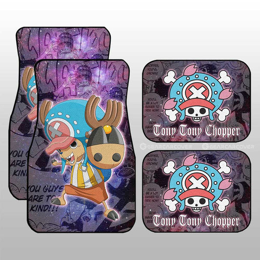 Tony Tony Chopper Car Floor Mats Custom One Piece Anime Car Accessories Manga Galaxy Style - Gearcarcover - 1