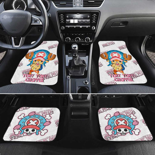 Tony Tony Chopper Car Floor Mats Custom One Piece Anime - Gearcarcover - 2