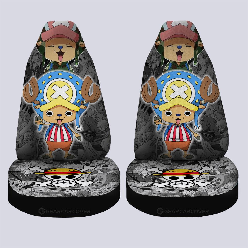 Tony Tony Chopper Car Seat Covers Custom Anime One Piece Car Interior Accessories - Gearcarcover - 4