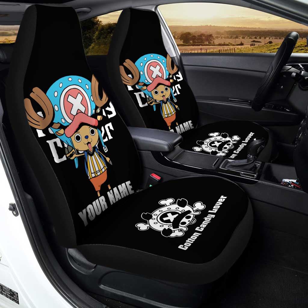 Tony Tony Chopper Car Seat Covers Custom Name One Piece Anime Car Accessories - Gearcarcover - 2