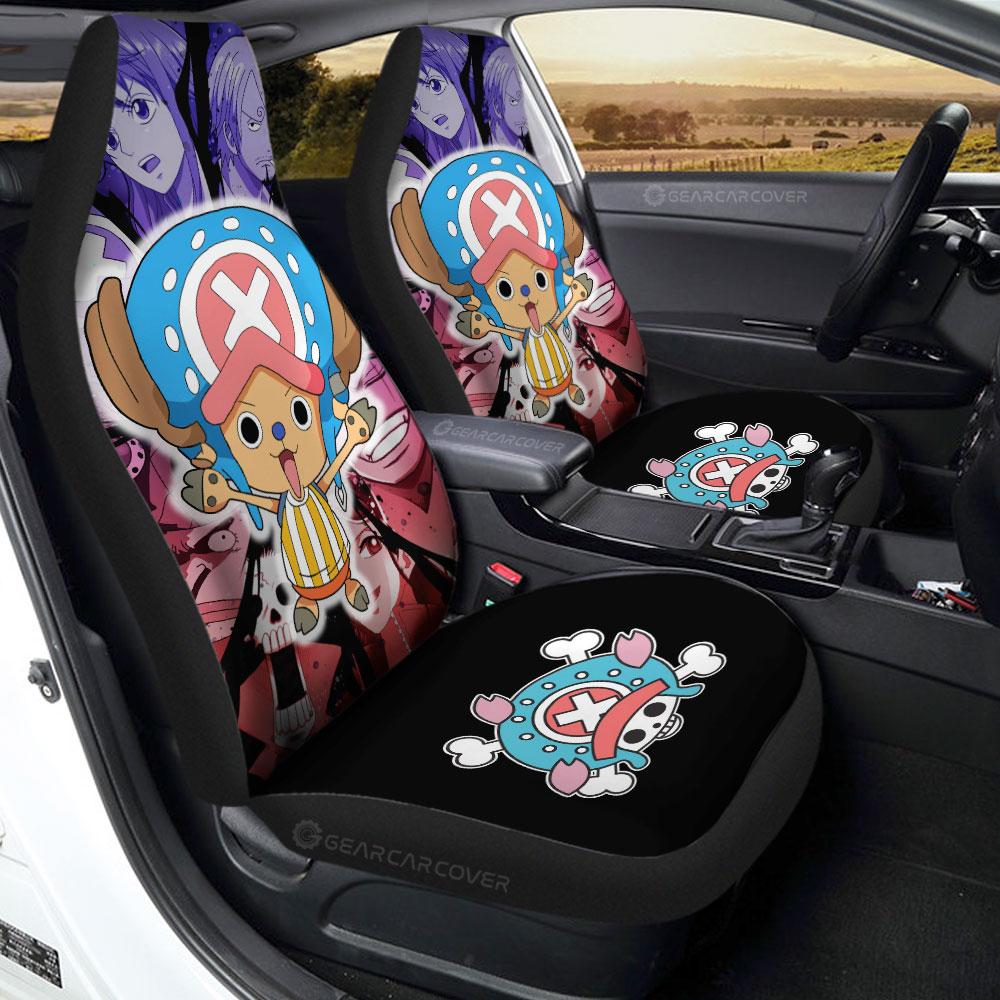Tony Tony Chopper Car Seat Covers Custom One Piece Anime Car Accessories For Anime Fans - Gearcarcover - 1