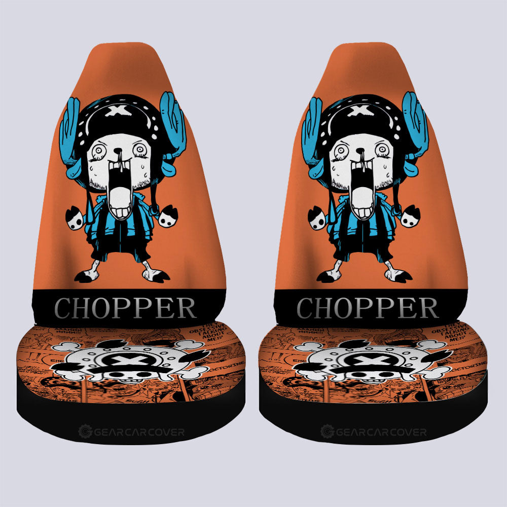 Tony Tony Chopper Car Seat Covers Custom One Piece Anime Car Accessories - Gearcarcover - 4