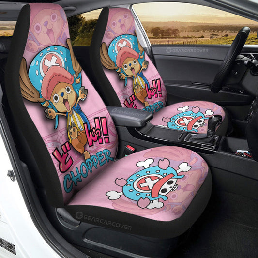 Tony Tony Chopper Car Seat Covers Custom One Piece Anime Car Accessories - Gearcarcover - 2