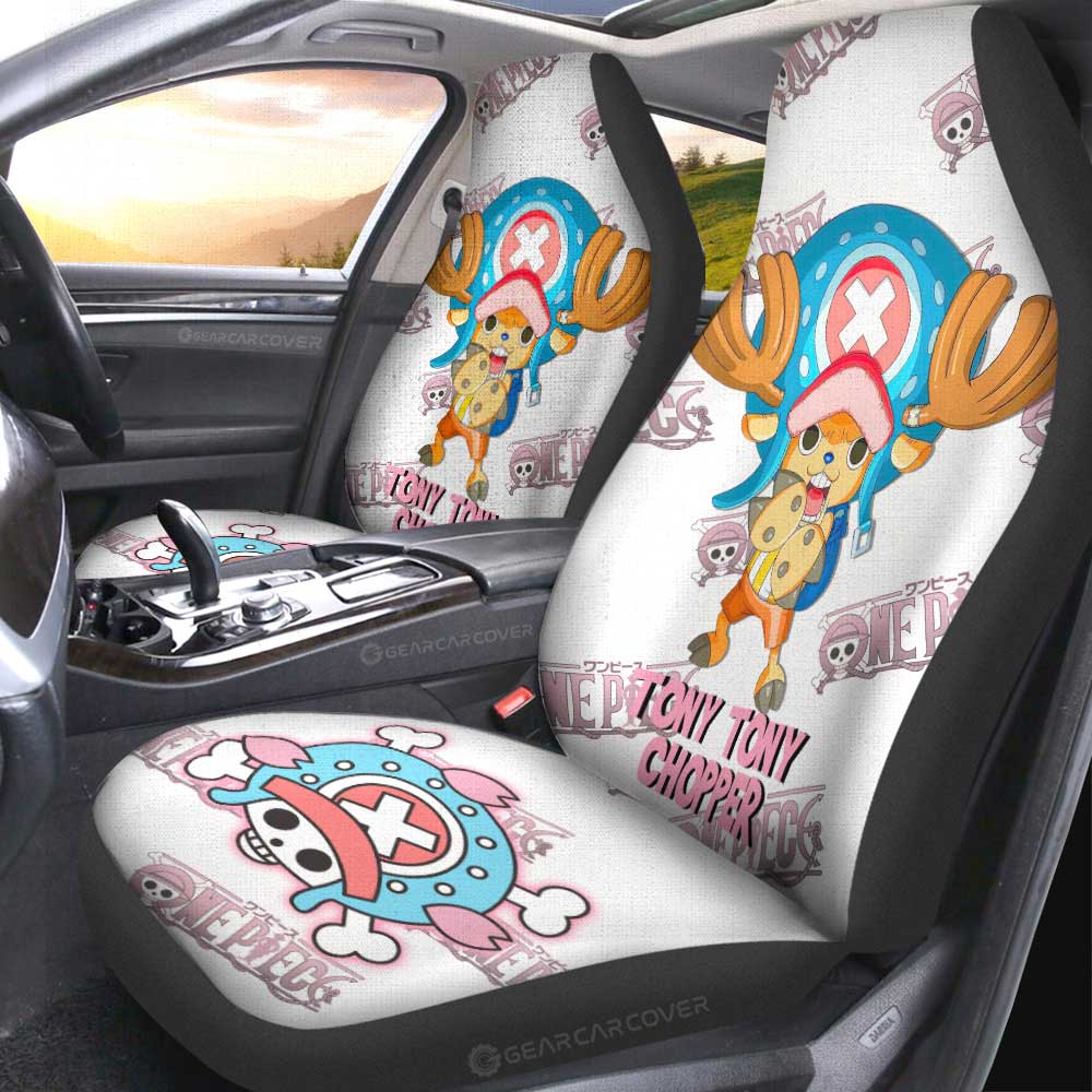 Tony Tony Chopper Car Seat Covers Custom One Piece Anime - Gearcarcover - 2