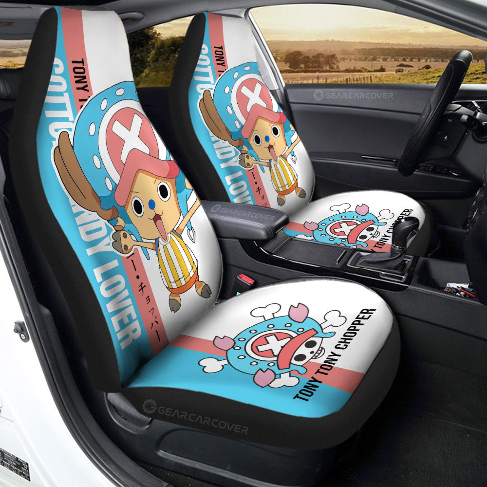 Tony Tony Chopper Car Seat Covers Custom One Piece Car Accessories For Anime Fans - Gearcarcover - 1