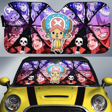 Tony Tony Chopper Car Sunshade Custom One Piece Anime Car Accessories For Anime Fans - Gearcarcover - 1