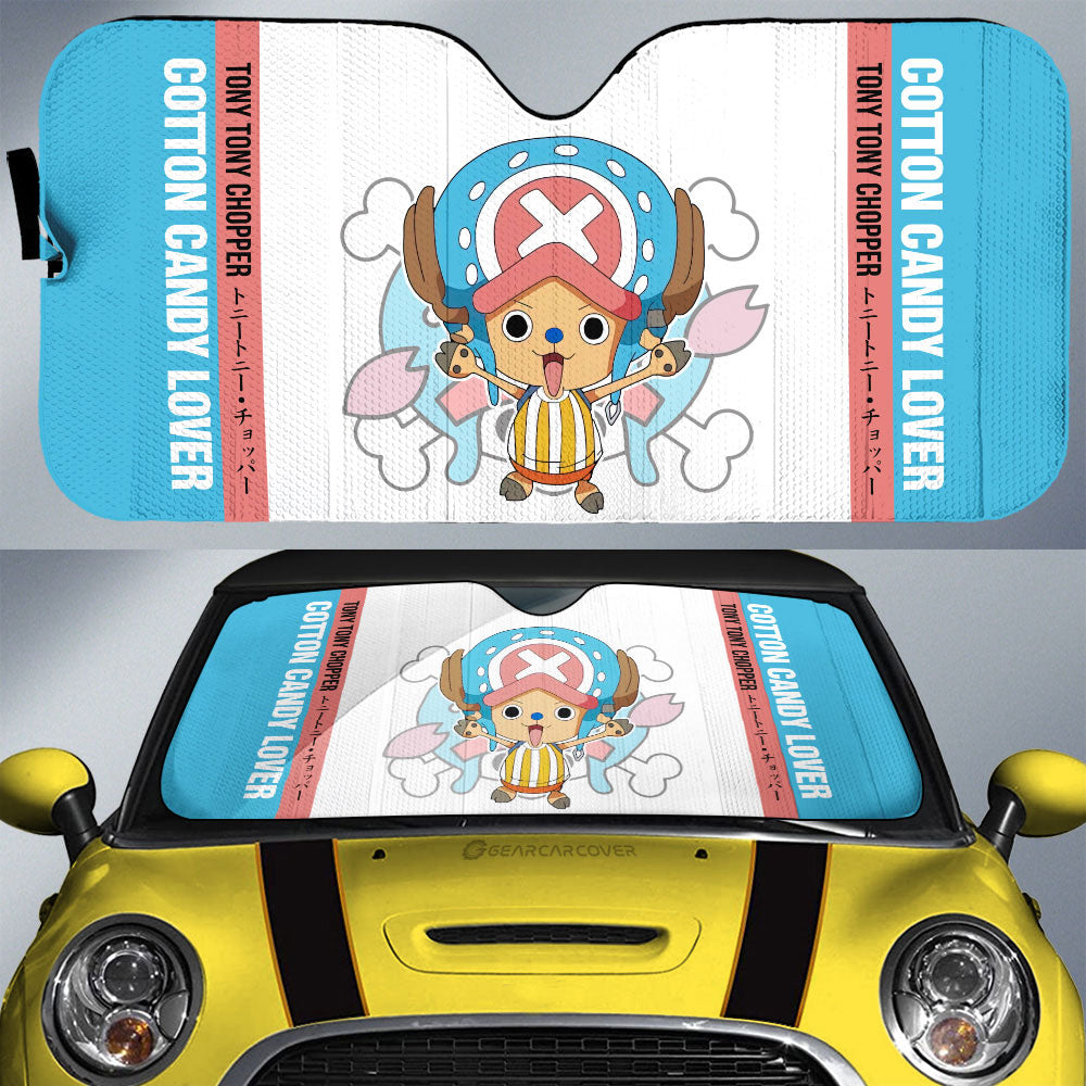 Tony Tony Chopper Car Sunshade Custom One Piece Car Accessories For Anime Fans - Gearcarcover - 1