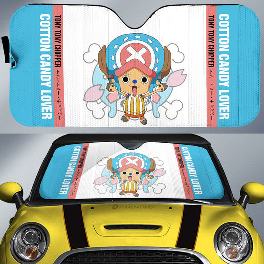 Tony Tony Chopper Car Sunshade Custom One Piece Car Accessories For Anime Fans - Gearcarcover - 1