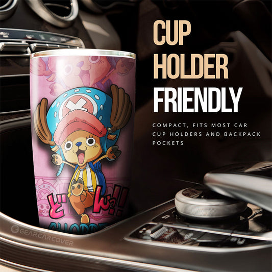 Tony Tony Chopper Tumbler Cup Custom One Piece Anime Car Accessories - Gearcarcover - 2