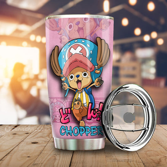 Tony Tony Chopper Tumbler Cup Custom One Piece Anime Car Accessories - Gearcarcover - 1