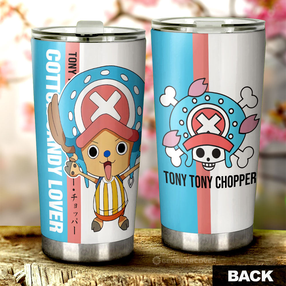 Tony Tony Chopper Tumbler Cup Custom One Piece Car Accessories For Anime Fans - Gearcarcover - 3
