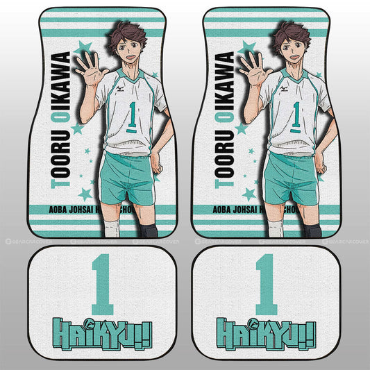 Tooru Oikawa Car Floor Mats Custom Haikyuu Anime Car Accessories - Gearcarcover - 2