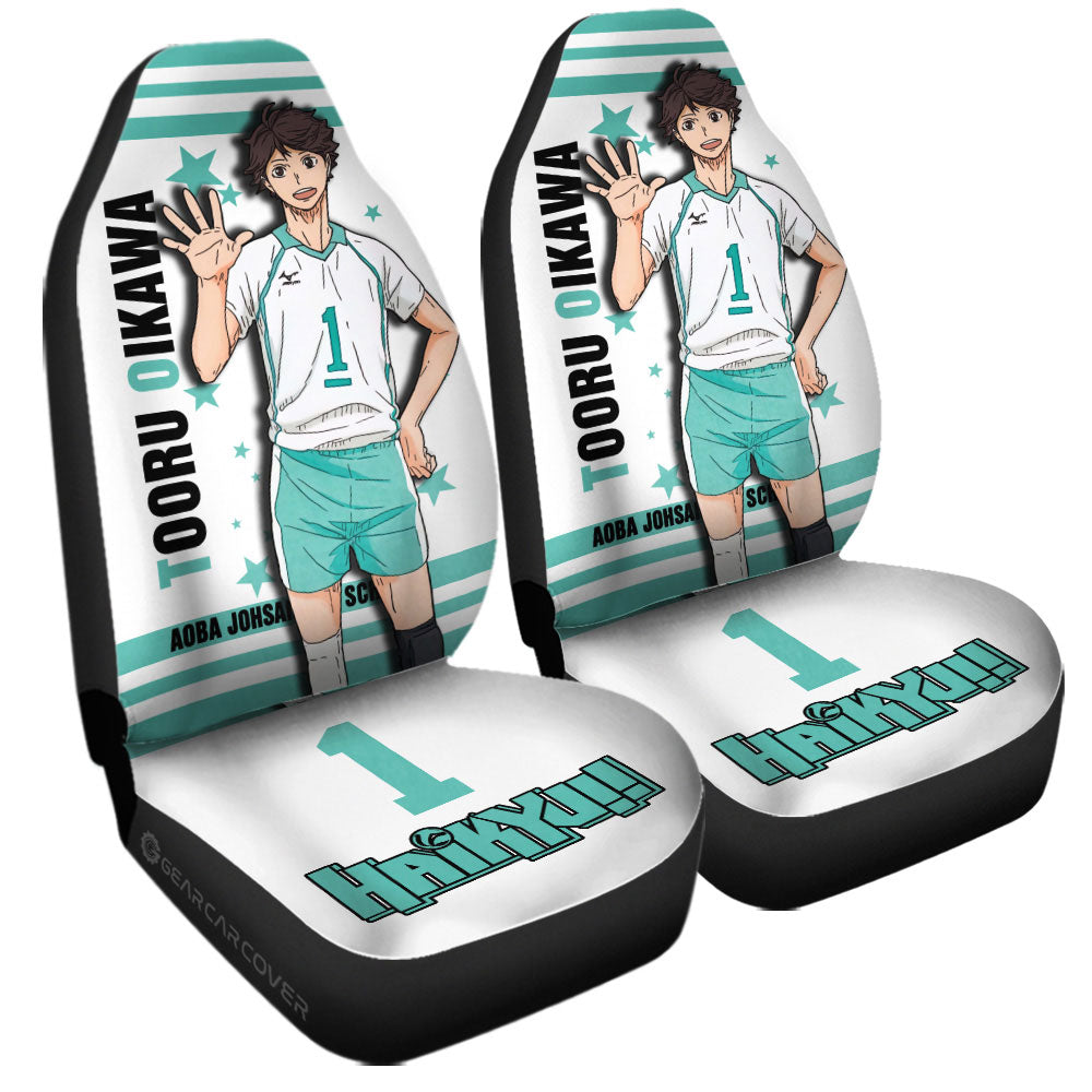 Tooru Oikawa Car Seat Covers Custom Haikyuu Anime Car Accessories - Gearcarcover - 3