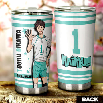 Tooru Oikawa Tumbler Cup Custom Haikyuu Anime Car Accessories - Gearcarcover - 1