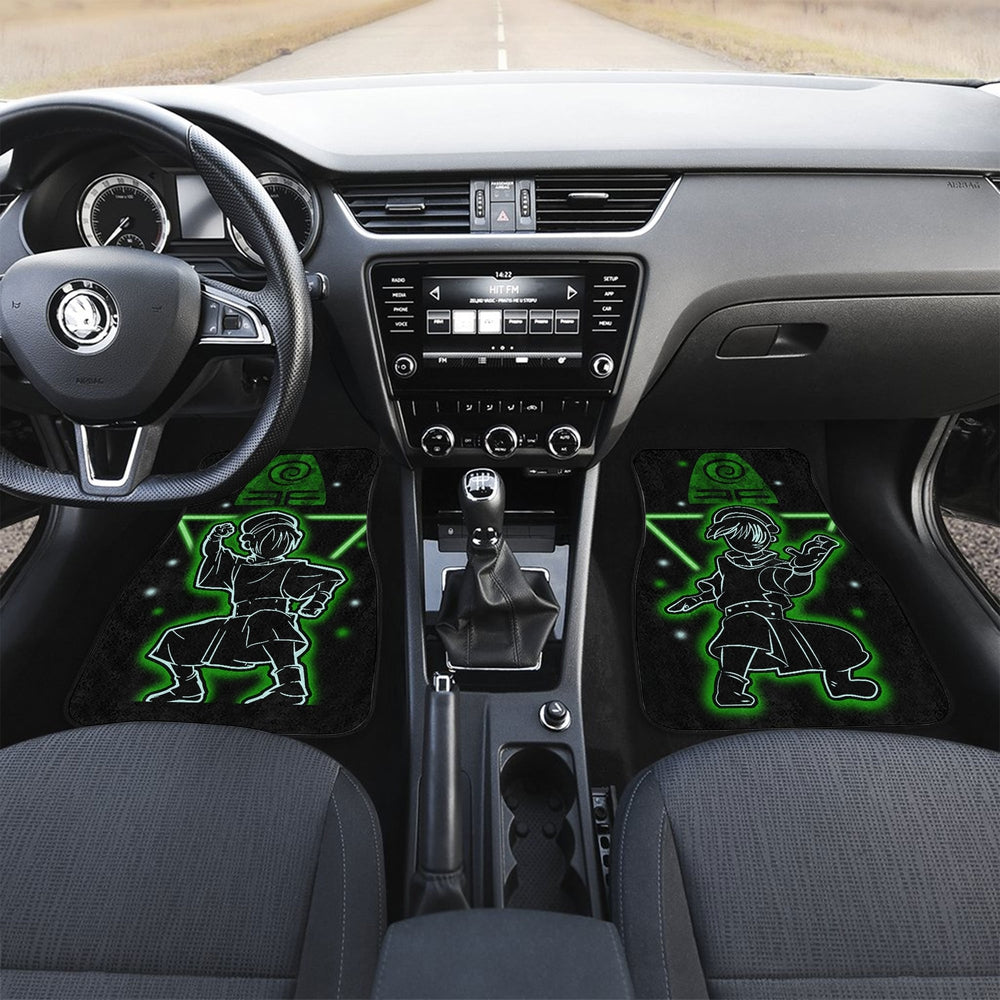 Toph Beifong Car Floor Mats Custom Avatar: The Last Airbender Anime - Gearcarcover - 3