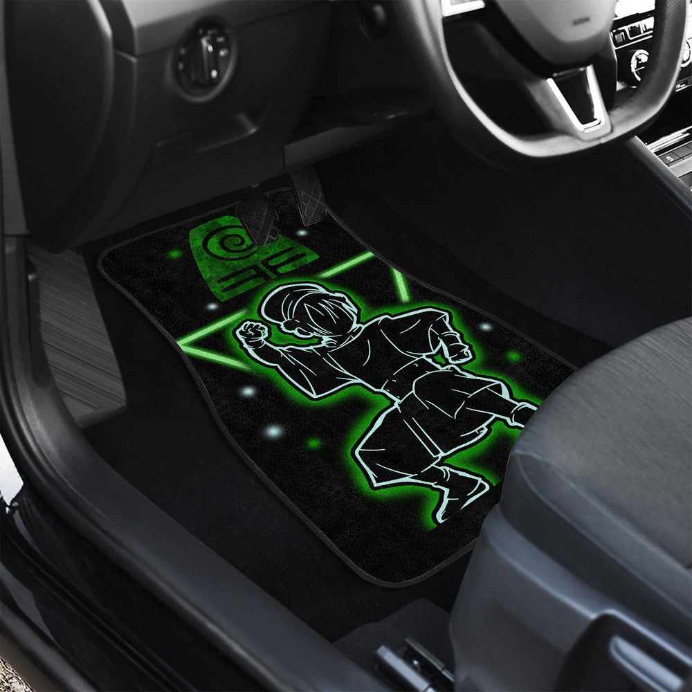 Toph Beifong Car Floor Mats Custom Avatar: The Last Airbender Anime - Gearcarcover - 4