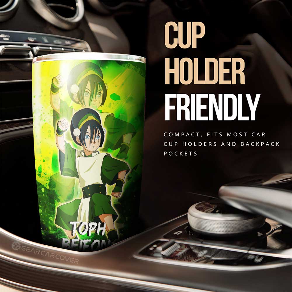 Toph Beifong Tumbler Cup Custom Avatar The Last Airbender Anime - Gearcarcover - 2