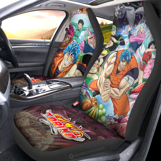 Toriko Car Seat Covers Custom Anime Car Accessories - Gearcarcover - 2