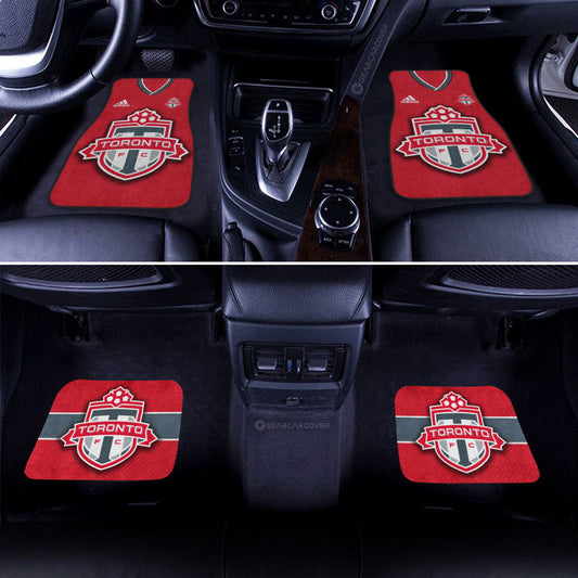 Toronto FC Car Floor Mats Custom Car Accessories For Fans - Gearcarcover - 2