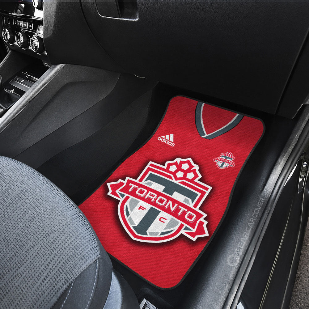 Toronto FC Car Floor Mats Custom Car Accessories For Fans - Gearcarcover - 3